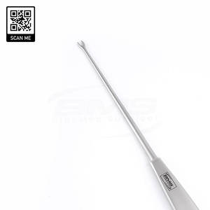 Ensemble d'instruments chirurgicaux ORL en acier inoxydable Negus Knot Tier Pusher 21 cm, pousseur de nœuds de laiton, passe-ligature, classe I CE ISO - Product Image 4