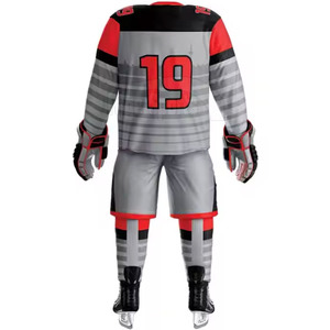 เครื่องแบบฮ็อกกี้น้ำแข็งสำหรับผู้ชายเครื่องแบบฮ็อกกี้น้ำแข็งแบบสัมผัสนุ่มปริมาณมาก - Product Image 3