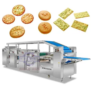 Full Automatic Biscuit Production Line High Speed Cookie Packaging Machine