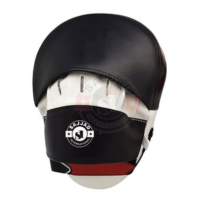 Custom Made Durable Curved Pu Leather Kick <b>Focus</b> <b>Pad</b> - Product Image 3