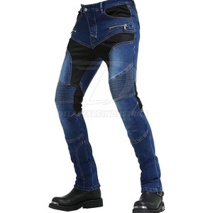 Jeans de moto pour hommes, pantalons de protection durables et résistants, adaptés aux longs trajets quotidiens en moto - Product Image 4