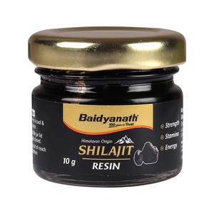 Baidyanath Himalayan <b>Shilajit</b> <b>Resin</b> Herbal Supplement For Energy Strength Vitality And Overall Male And Female Wellness - Product Image 2