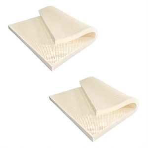 ที่นอนยางพารา 100% แบบดั้งเดิมเวียดนามสีขาวขนาดเต็มนอน 200 ซม. ท็อปเปอร์ธรรมชาติราชินีบ้านใหม่ความยาว Hypo-ก่อให้เกิดภูมิแพ้ - Product Image 3