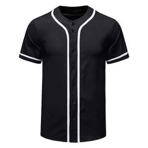 Camisetas de Béisbol y Softbol con Cuello en V, Estilo Ciudad de Karachi, Sublimación Personalizada de Alta Calidad, Transpirables y Suaves para Jugadores - Product Image 3