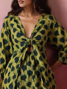 Robe d'été en coton imprimé pour femme - Product Image 4