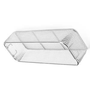 German Stainless Steel Wire <b>Mesh</b> Sterilization Tray Autoclave Tray for Surgical Durable <b>Mesh</b> <b>Basket</b> by SurgiRight Instruments - Product Image 3