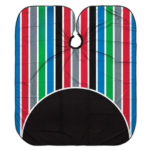 Capa de Barbero para Niños de Primera Calidad con Cuello Ajustable con Broches, Cómoda, Impermeable y Repelente al Cabello, Material de Poliéster - Product Image 2