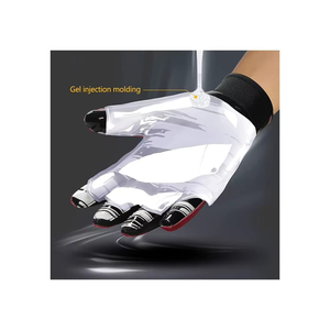 Professional Silicone Palm Non-Slip <b>Grip</b> <b>Control</b> Full Finger American Football Gloves Customize Youth Football Receiver Gloves - Product Image 3