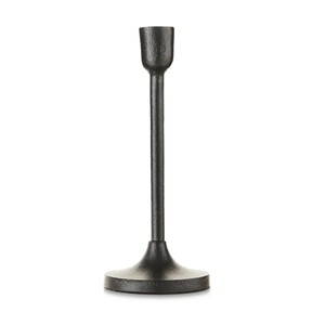 Modern <b>Black</b> Metal Candle Holde Slim <b>Candlestick</b> Stands for Home Decor Wedding Dining Table and Events - Product Image 1