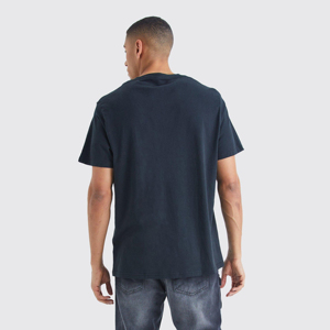 Camiseta deportiva de algodón de alta calidad con cuello redondo para hombre, nuevo diseño de moda con impresión de logotipo personalizado - Product Image 2