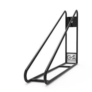 Fournisseur en gros de supports de vélo en acier doux noir, support de stationnement pour vélo - Product Image 4