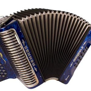 สำหรับใหม่หีบเพลงกระดุม Corona II Xtreme fbbeb พร้อมกระเป๋าและสายรัดสีดำ - Product Image 1
