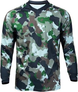 Nouveau style maillot de motocross personnalisé vêtements de course à manches longues séchage rapide respirant léger vêtements de sport confortables pour les cyclistes - Product Image 1