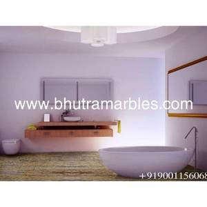 Dessus de coiffeuse et dessus de table en travertin de noyer - Product Image 4