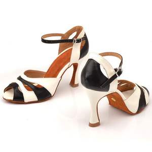 Zapatos de Baile Latino/Salsa/Tango/Salón para Mujer, Suela Blanda, Tacón Alto, Forro de Algodón - Product Image 4