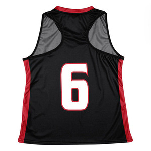 Venta al por mayor personalizado sublimado 100% poliéster Lacrosse Jersey ropa deportiva para mujeres Club equipo atletas - Product Image 6