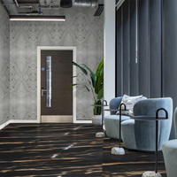 Carreaux de porcelaine Carrelage de dalle aspect marbre émaillé poli 800x2400mm Dalles de porcelaine pour fond de télévision et comptoir grand format