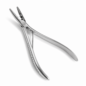 คีมต่อผมสแตนเลสคุณภาพสูง พร้อมรู 2 รู สำหรับถอดไมโครริงและนาโนริง - Product Image 1