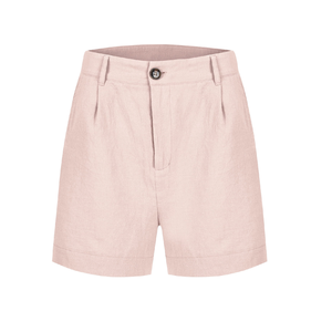 Shorts Bermuda de Mujer, Talla Grande, Verano, Casuales, Transpirables, de Secado Rápido, Antiarrugas, de Spandex/Algodón, con Cierre de Cremallera, Color Sólido - Product Image 5