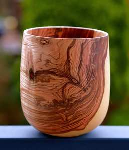 แก้วมักทำจากไม้คุณภาพสูงดีไซน์ทันสมัยเหมาะสำหรับชากาแฟไวน์และเบียร์จาก Falak - Product Image 3