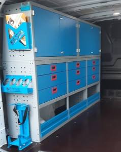 OEM Metal Vehicle Organization Solution Van Cabinets <b>Shelves</b> Compatiblity for Any Vehicle Van Storage Tool Cabinets Product - Product Image 2