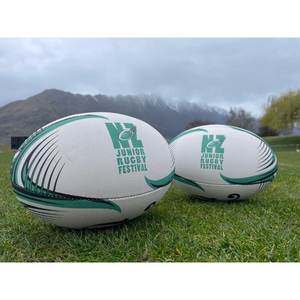 Pelota de entrenamiento de Rugby con agarre súper fuerte de alta calidad, tamaño 3, Material de goma duradero para todo tipo de clima para entusiastas de los deportes - Product Image 1