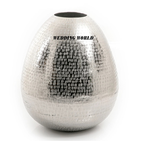 Vase à fleurs en métal martelé, excellente qualité, fait main, pot à fleurs classique et élégant, nouveau vase à fleurs - Product Image 1