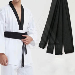 Cinturones de Karate unisex de la mejor calidad Cinturones de Karate teñidos Palin ligeros para Judo y Taekwondo unisex Bajo MOQ Último diseño - Product Image 6