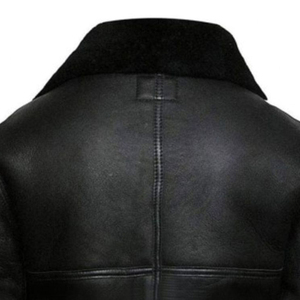 Premium Quality Men's Winter Fashion Leather <b>Canvas</b> <b>Jacket</b> Stylish Top-Direct Wholesale Price Manufacturer - Product Image 5