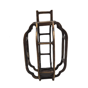 Portavelas de aluminio de color bronce, portavelas para mesa y decoración del hogar, hecho a mano a granel - Product Image 1