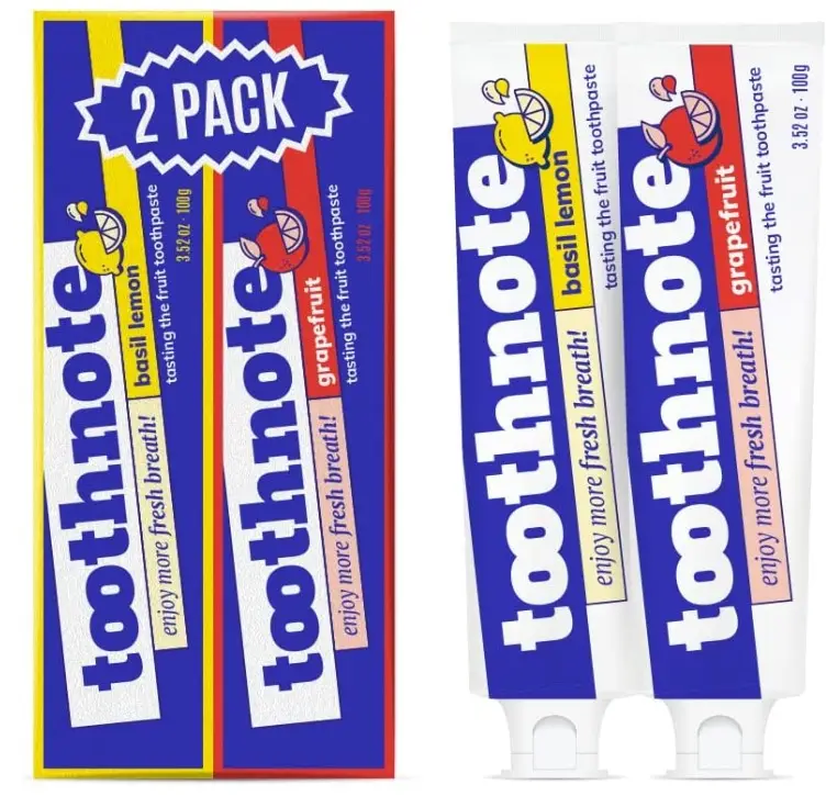 Toothnote Moisturizing Fluoride-Free Toothpaste for Hydrating Muddy Taste, Dry Mouth, Bad Breath - Helps Breath, Intensive