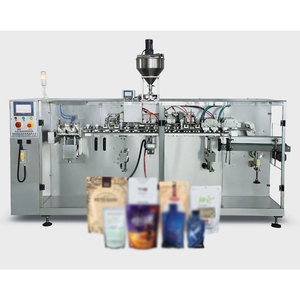 Machine de remplissage automatique de liquides et de pâtes pour les sachets, les films, les sachets, les emballages de type tick pouch - Product Image 3
