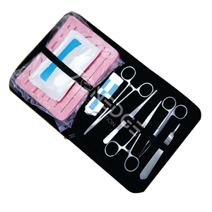 Kit d'outils de suture de pratique de qualité supérieure pour la formation de suture en acier inoxydable allemand chirurgical Kit de formation de compétences de suture par Zonedge - Product Image 3