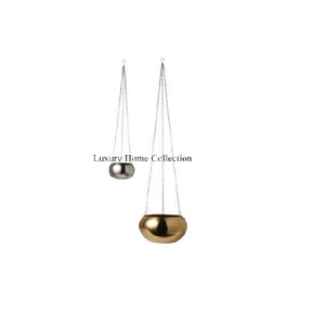 Pots de fleurs et jardinières en métal au design unique et élégant Couleur noire Revêtement en poudre Brillant Poli Design attrayant Haute qualité - Product Image 5