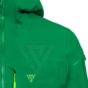 Veste de pluie décontractée à col montant pour homme, marque privée High Street Style, vente directe d'usine - Product Image 2