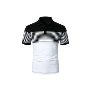 OEM Casual manga corta Turn Down Collar Slim Fit Color vendido de alta calidad 100% algodón Golf Polo para hombre de Bangladesh - Product Image 1