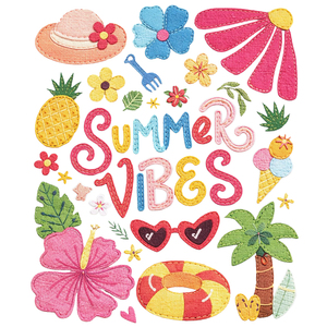 Productos de Moda: Vinilos Termoadhesivos DTF con <span class=keywords><strong>Diseño</strong></span> de Playa y Piedras de Imitación, Gráficos Oceánicos para Ropa Moderna - Product Image 2