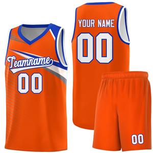 Conjunto de camiseta de baloncesto de secado rápido transpirable de alta calidad para hombre Ropa deportiva personalizada - Product Image 5