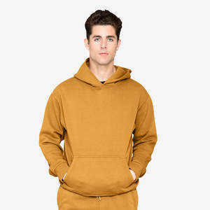 Sweat-shirts à capuche pour hommes, coupe ample, uni, épaules tombantes, col rond, sweat-shirts décontractés pour hommes, sweat-shirts de sport - Product Image 6