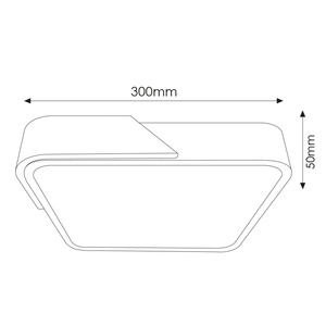 Plafoniera LED LEDUNI 24W Dimmerabile con Telecomando 2700K-6500K Design in Legno Bianco 2400LM per Sala da Pranzo Temperatura Colore 6000K - Product Image 3