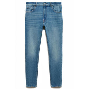 Pantalones vaqueros ajustados de alta calidad para hombre nueva moda transpirable Original a granel al por mayor y sostenible nuevo diseño pantalones vaqueros ajustados - Product Image 5