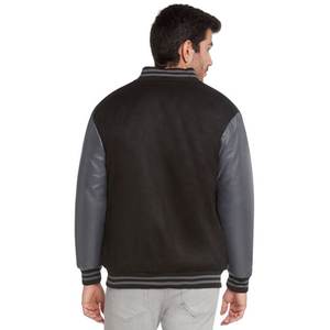 Chaqueta universitaria de béisbol de lana hecha a medida para hombre, nueva chaqueta Letterman de alta calidad para invierno con cuello levantado y mangas largas - Product Image 3