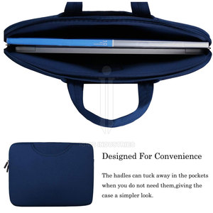 Sacoche pour ordinateur portable avec profil fin et rembourrage intérieur antichoc - Product Image 3