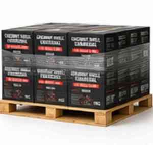 ถ่านเปลือกมะพร้าวแบบไร้ควันถ่านมอระกู่ชิชาถ่านกัมมันต์ความร้อนสูง - Product Image 2