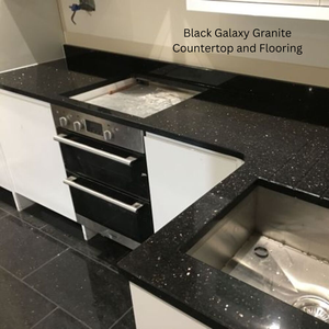 Granito Negro Indio Galaxy, Piedra de Cantera Premium, Encimeras de Comedor Modernas y Lujosas, Revestimiento de Paredes Interiores para Hoteles - Product Image 3