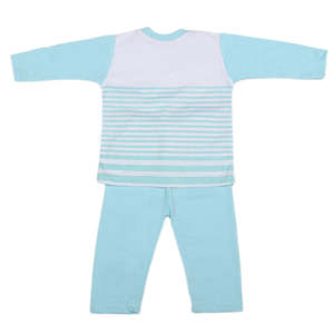 Traje de 2 Piezas de Manga Larga para Niños - Azul Claro - Product Image 6