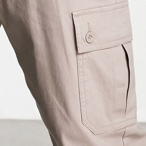 Pantalones Cargo Ligeros para Hombre al por Mayor, con Múltiples Bolsillos, de Algodón Lavado Transpirable de Alta Calidad, Estilo Urbano - Product Image 5