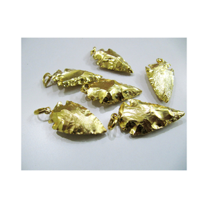 จี้หัวลูกศรทองเหลืองสไตล์วินเทจเลือกใช้ไฟฟ้าสำหรับการรู้แจ้งทางจิตวิญญาณ - Product Image 6