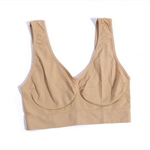 หญิงยิมสวมใส่ชุดชั้นในกีฬาโยคะกีฬาเบาะชุดชั้นในผู้หญิงไม่มีรอยต่อ Push up ฟิตเนสผ้าฝ้ายชุดชั้นในกีฬา - Product Image 6