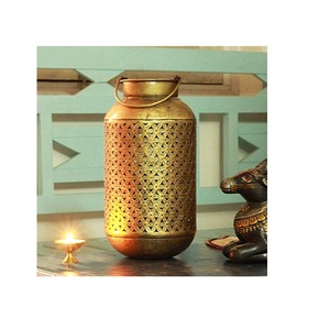 Adornos de decoración del hogar, sala de estar redonda decorativa para lámpara de techo, dormitorio, cocina, lámpara colgante de cristal, lámpara de linterna - Product Image 1